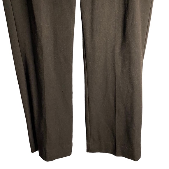 Tristan & Iseut Women's Brown Straight Leg Formal Pants - Picture 5 of 7